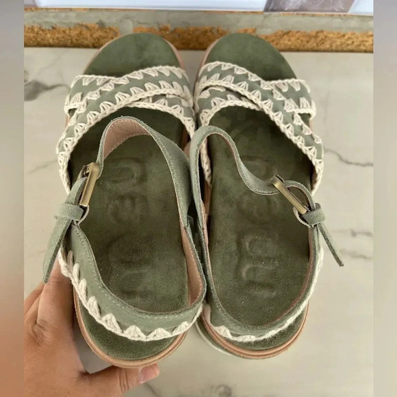 Mou PLATFORM CRISS CROSS UPPER - Platform sandals size 9 - Picture 9 of 16